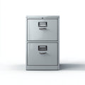Armadio per ufficio con cassetti in metallo 40x45x60 cm - grigio chiaro - adatto per ufficio con stile industriale