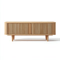 Mobile TV in legno 180x40x45 cm - marrone chiaro - design scandinavo per soggiorno